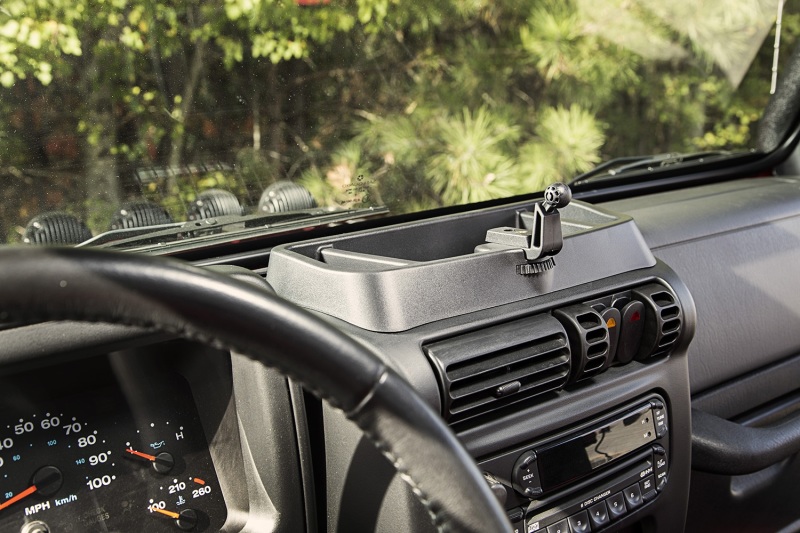 Jeep Wrangler Interior Dash Kit - Rugged Ridge - Dash Multi-Mount - `97-`06
